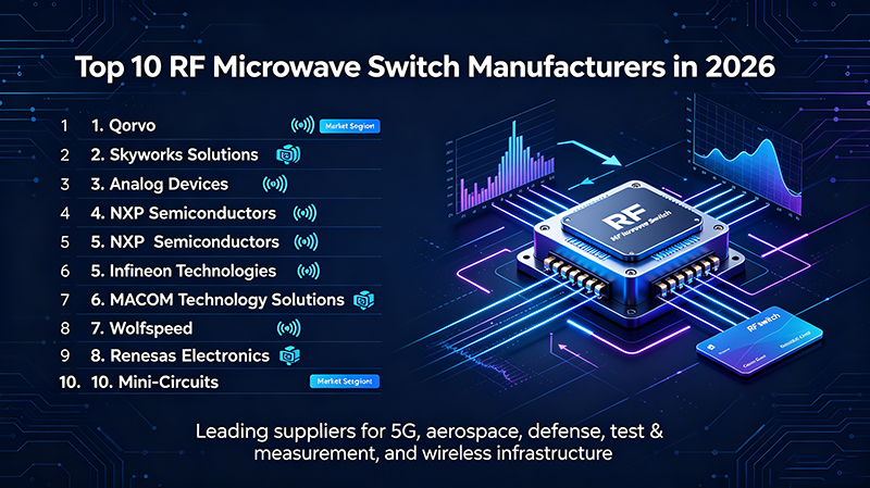 Top 10 RF Microwave Switch Manufacturers in 2026