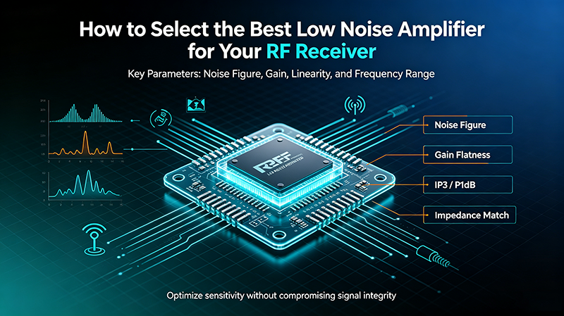 How to Select the Best Low Noise Amplifier for Your RF Receiver
