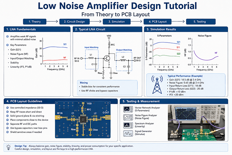 Low Noise Amplifier Design Tutorial