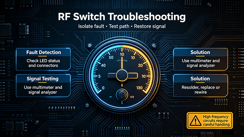 RF Switch Troubleshooting: Common Failures and Solutions