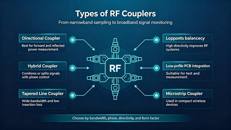 Types of RF Couplers
