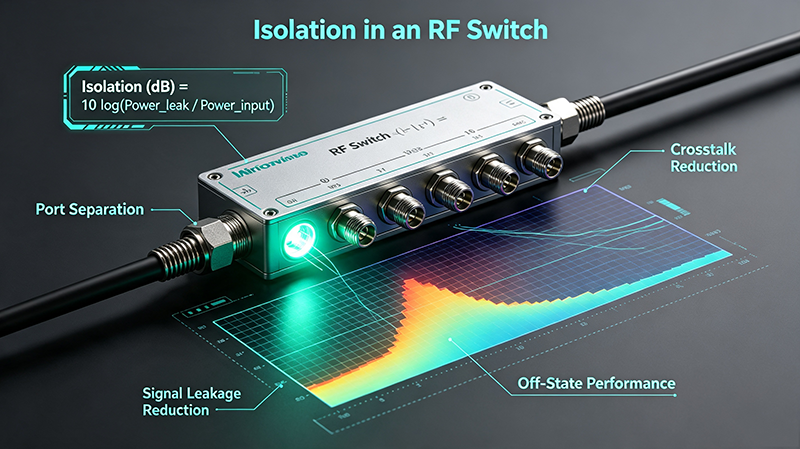 Isolation in an RF Switch