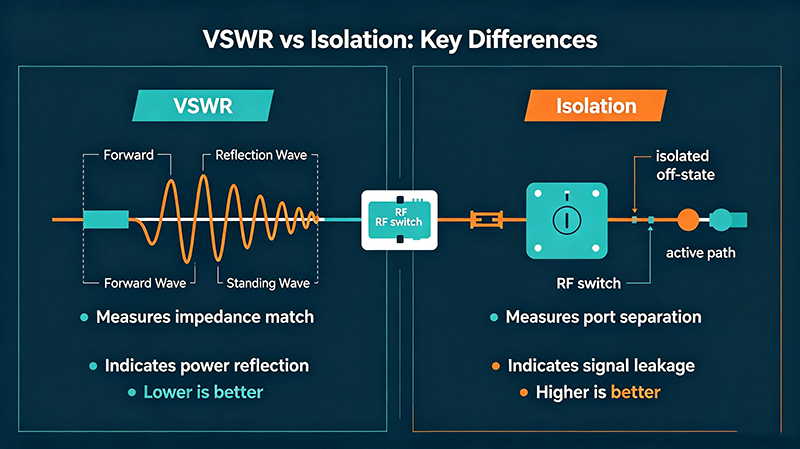 VSWR vs Isolation: Key Differences