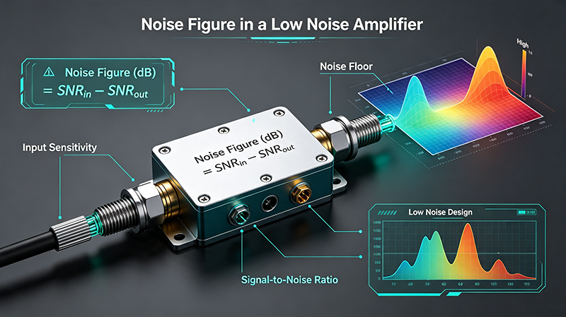 Noise Figure in a Low Noise Amplifier