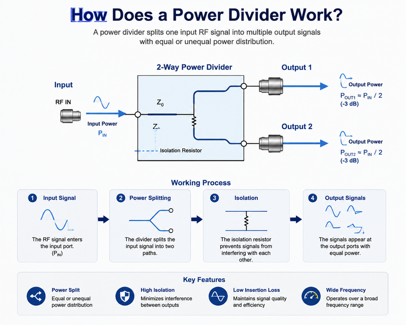 How Does a Power Divider Work