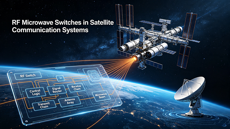 RF Microwave Switches in Satellite Communication Systems