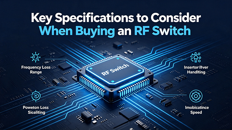 RF Switch Buying Guide: Key Specifications Every Engineer Should Know