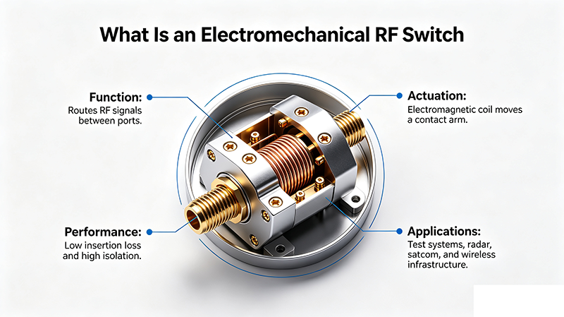 What Is an Electromechanical RF Switch