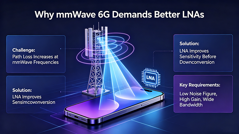 Low Noise Amplifier Technology Trends for mmWave 6G Systems