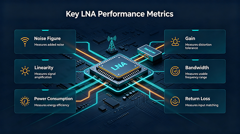 Key LNA Performance Metrics