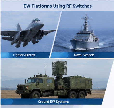 EW Platforms Using RF Switches