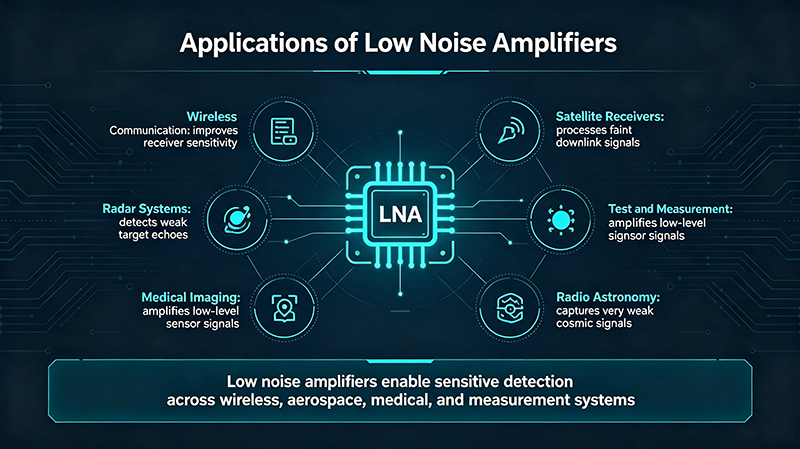 Applications of Low Noise Amplifiers