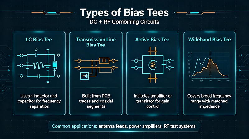 Types of Bias Tees