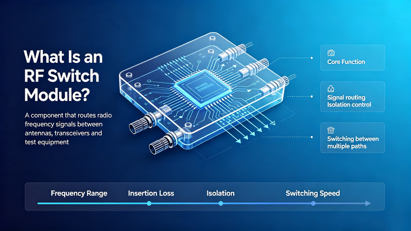 RF Switch Module: Types, Working Principle, Applications