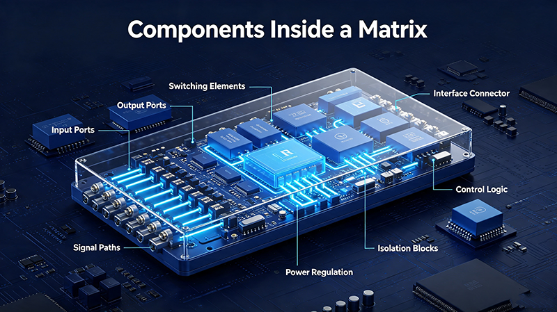 Components Inside a Matrix