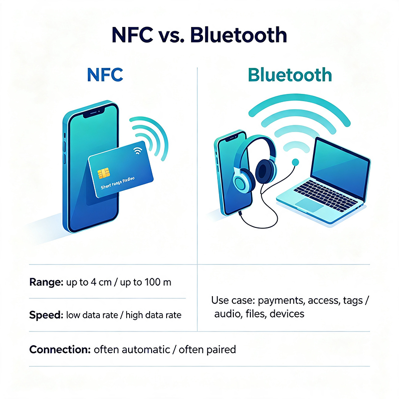 NFC vs. Bluetooth