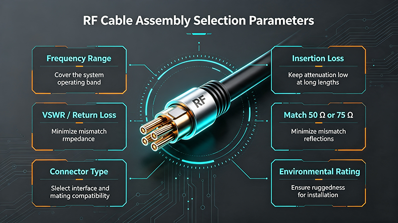RF Cable Assembly Application Considerations