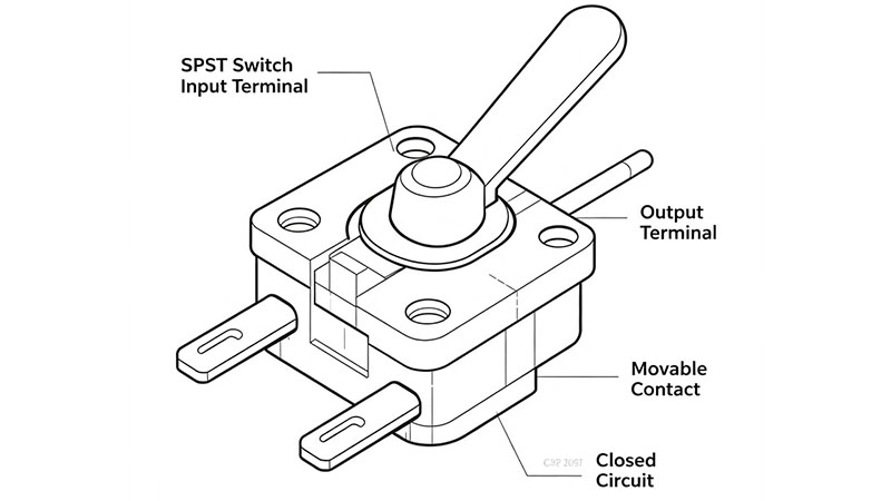 SPST Switch in Electrical Systems Benefits and Applications
