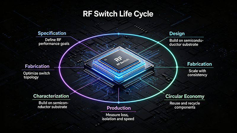 RF Switch Life Cycle: Understanding Operating Cycles and Reliability