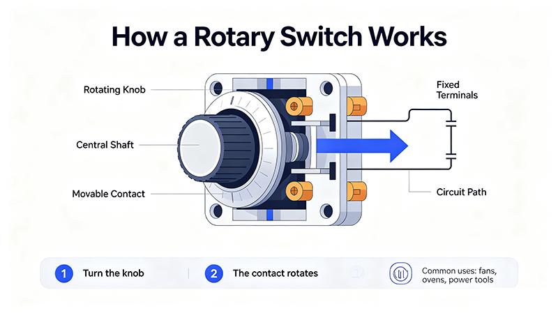 How a Rotary Switch Works
