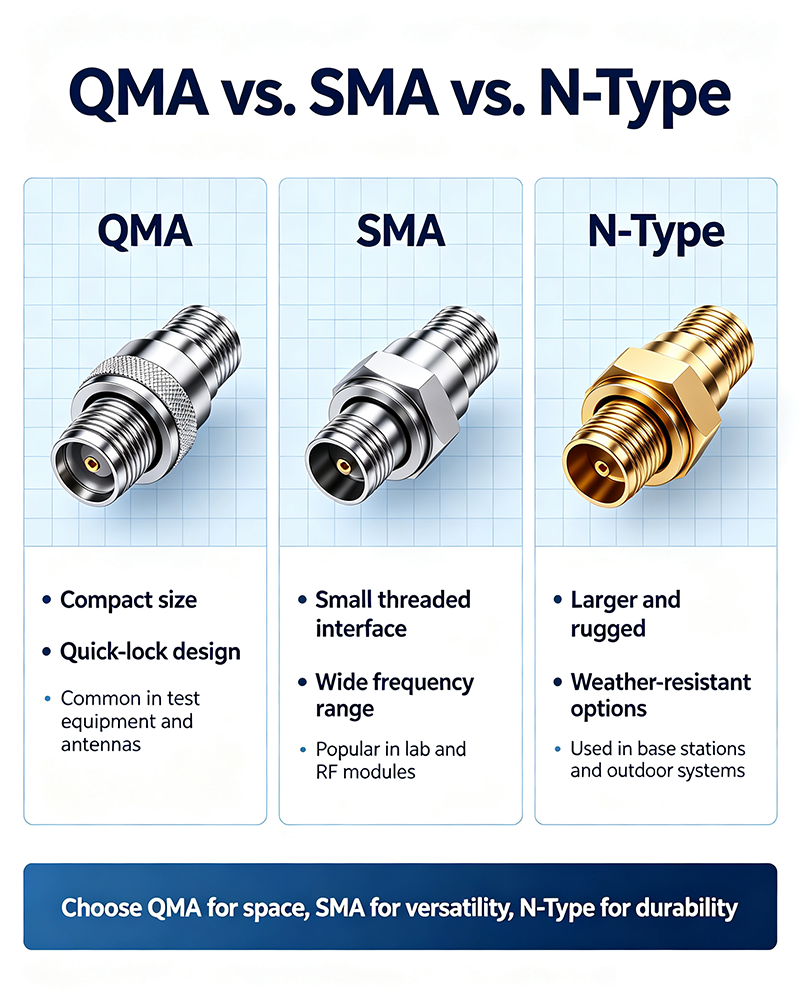 QMA vs. SMA vs. N-Type